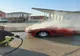 Autoturism, afectat de incendiu, în Oradea