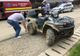 Accident în Sebiş! Un tânăr a furat un ATV şi a lovit un autoturism