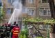 Incendiu într-un bloc din Oradea: mai mulți locatari evacuați după ce flăcările au cuprins o uscătorie
